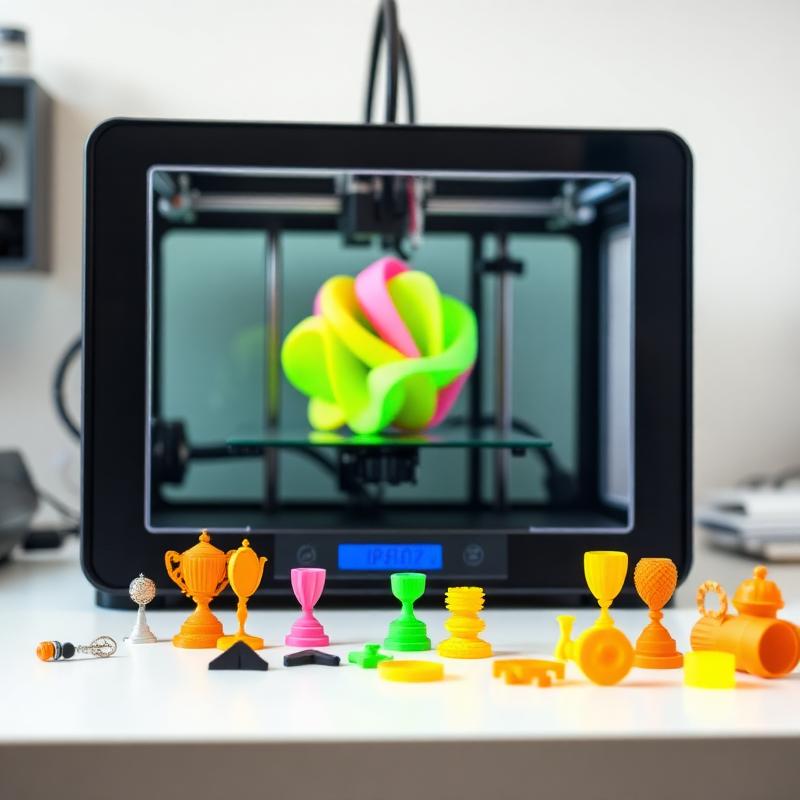 3D printer creating custom personalized objects